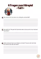 Vorschau - Unterrichtsreihen - DaF/DaZ- Winter Materialpaket - Deckblatt