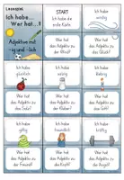 Vorschau - Spiele - Adjektive mit -ig und -lich: Lesespiel "Ich habe... Wer hat...?" - Seite 2