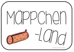 Vorschau - Poster - Poster Mäppchenland - Seite 1