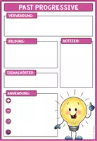 Vorschau - Merkblätter - Past Progressive / Past Continuous – Bildung, Verwendung und Signalwörter | Englisch Merkblatt 6.–7. Klasse - Seite 3