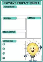 Vorschau - Merkblätter - PRESENT PERFECT - Merkblatt (mehrere Versionen) - Seite 3