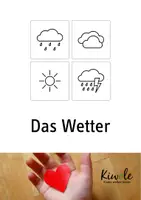 Vorschau - Arbeitsblätter - Kleines Materialpaket zum Wetter - Deckblatt