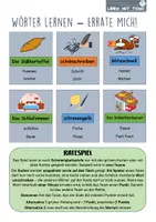 Vorschau - Spiele - Ratespiel – Wörter lernen (Nomen, Verben, Adjektive) - Seite 3