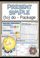 Vorschau - Arbeitsblätter - Simple Present – do / does, Fragen und Verneinung | Grammar Package 5.–6. Klasse - Deckblatt