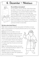 Vorschau - Arbeitsblätter - "6. Dezember - Nikolaus" - Lesetext mit Fragen und Lösungen - Seite 2