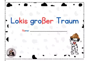 Vorschau - Arbeitsblätter - Leseheft "Lokis großer Traum" - Leseverständnis fördern - Seite 2