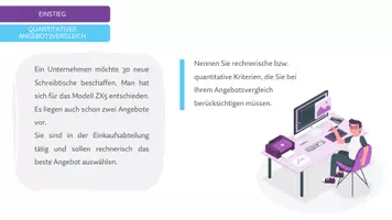 Vorschau - Arbeitsblätter - Quantitativer Angebotsvergleich - Komplett vorbereitete Stunde - Seite 2