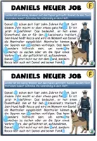 Vorschau - Aufgabenkarten - Kleckskartei / Klecksaufgaben "Die Polizei" dreifach differenziert DaZ / DaF / Deutsch - Seite 1