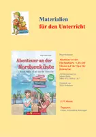 Vorschau - Arbeitsblätter - Unterrichtsmaterial zum Kinderbuch "Abenteuer an der Nordseeküste - Lilly und Nikolas auf der Spur der Einbrecher" - Seite 1