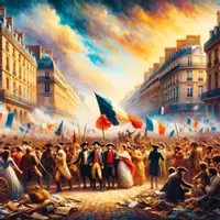 Vorschau - Arbeitsblätter - Französische Revolution - Video 03 - Frankreich wird zur Republik Arbeitsmaterial - Deckblatt