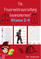 Vorschau - Arbeitsblätter - Feuerwehrausrüstung kennen lernen - Deckblatt
