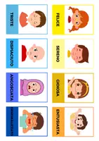 anteprima - Flashcard - Flash Cards delle emozioni e delle sfumature - Pagina di copertina