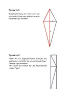 Vorschau - Anderer Materialtyp - Herleitung Flächeninhaltsformel Drachen und Raute - Seite 3