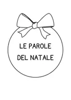 anteprima - Altro tipo di materiale - Le parole del Natale - Libretto da comporre - Pagina 1