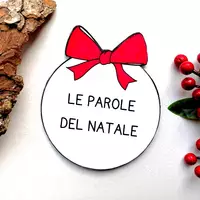 anteprima - Altro tipo di materiale - Le parole del Natale - Libretto da comporre - Pagina di copertina