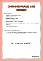 Vista previa - Tarjetas / Manipulativos - 25 Meditaciones Guiadas para el Aula | Rutina de Calma y Concentración Diaria (6-12 años) - página 2