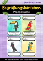 Vorschau - Arbeitsblätter - Papageiklasse Materialpaket - Papagei Sparpaket - Seite 1