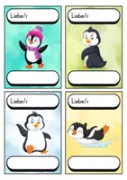 Vorschau - Mal- und Bastelvorlagen - Pinguinklasse Materialpaket - Pinguin Sparpaket - Seite 3