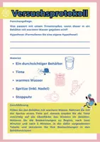 Vorschau - Arbeitsblätter - Materialpaket Schülerexperiment zur Molekularbewegung - Seite 3