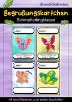 Vorschau - Arbeitsblätter - Schmetterlingklasse Materialpaket - Schmetterlinge Sparpaket - Seite 1