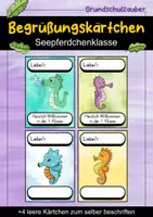 Vorschau - Arbeitsblätter - Seepferdchenklasse Materialpaket - Seepferdchen Sparpaket - Seite 1