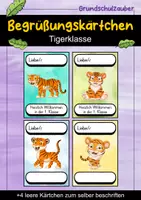 Vorschau - Arbeitsblätter - Tigerklasse Materialpaket - Tiger Sparpaket - Seite 1