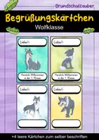 Vorschau - Arbeitsblätter - Wolfklasse Materialpaket - Wolf Sparpaket - Seite 1