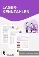 Vorschau - Arbeitsblätter - Lagerkennzahlen - Komplett vorbereitete Stunde - Deckblatt