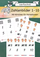 Vorschau - Bildkarten - Zahlenbilder 1-10 - Kärtchen A8 für Karteikasten - Deckblatt