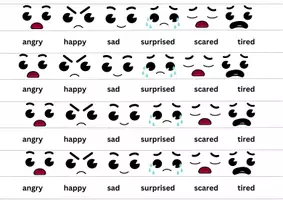 Aperçu - Apprentissages en autonomie - Leçon à manipuler - Emotions en anglais - Page 2