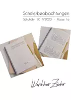 Vorschau - Lehrpläne/Lehrermaterial - Schülerbeobachtung - Klasse 1/2 - Deckblatt