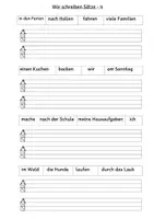 Vorschau - Arbeitsblätter - Sätze schreiben Klasse 2 - Seite 3