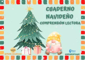 Vista previa - Hojas de trabajo - CUADERNO NAVIDEÑO COMPRENSIÓN LECTORA - página 1