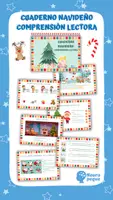 Vista previa - Hojas de trabajo - CUADERNO NAVIDEÑO COMPRENSIÓN LECTORA - Portada