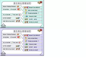 Vorschau - Bildkarten - Sprechanlass: Matériel scolaire (Dialogues) - Seite 3