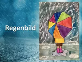 Vorschau - Stundenentwürfe - Kunstprojekt „Regenbild“ – Wachstechnik mit Deckfarben Schritt für Schritt - Seite 2