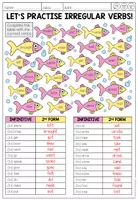 Vorschau - Arbeitsblätter - Irregular Verbs – Simple Past, Past Simple, unregelmäßige Verben Englisch | Grammatik Übungen, Englisch Arbeitsblatt, Verbformen üben und wiederholen, 5., 6. Klasse, Sekundarstufe - Seite 3