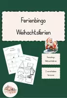 Vorschau - Anderer Materialtyp - Ferienbingo Weihnachtsferien - Seite 1