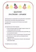 Vorschau - Mal- und Bastelvorlagen - Glöckchen fürs Fenster (Faltschnitt) - Seite 1
