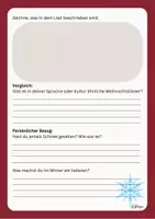 Vorschau - Stationenlernen - Deutsch lernen mit Weihnachtsliedern - Es schneit - Seite 3