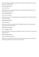 Vorschau - Arbeitsblätter - Englisch-Klassenarbeit - Klasse 8 Thema Everyday Life and Communication - Seite 1