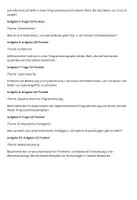 Vorschau - Arbeitsblätter - Informatik-Klassenarbeit - Klasse 9 Thema Algorithmen (Gesamtpunktzahl 100) - Seite 1