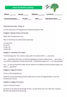 Vorschau - Arbeitsblätter - Physik-Klassenarbeit - Klasse 10 Thema Magnetismus - Deckblatt