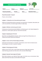Vorschau - Arbeitsblätter - Physik-Klassenarbeit - Klasse 8 Thema Licht und Optik - Deckblatt
