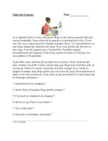 Vorschau - Arbeitsblätter - Französische Lektüre TOP 30 Lektüre @50% Rabatt! Lectures en Français - Seite 1