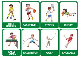 Vista previa - Unidades / Secuencias / Situaciones de Aprendizaje - sports flashcards and actions verbs - página 1