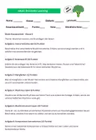 Vorschau - Arbeitsblätter - Musik-Klassenarbeit - Klasse 5 Thema Musikinstrumente und Grundlagen der Noten - Deckblatt