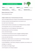 Vorschau - Arbeitsblätter - Religions-Klassenarbeit - Klasse 9 Thema Moralische Dilemmas - Deckblatt