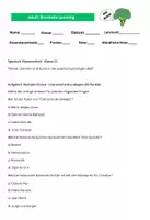 Vorschau - Arbeitsblätter - Spanisch-Klassenarbeit - Klasse 11 Thema Literatur und Kunst in der spanischsprachigen Welt - Deckblatt