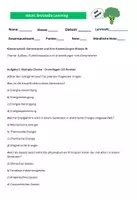 Vorschau - Arbeitsblätter - Klassenarbeit Generatoren und ihre Anwendungen (Klasse 9) Thema Aufbau, Funktionsweise und Anwendungen von Generatoren - Deckblatt